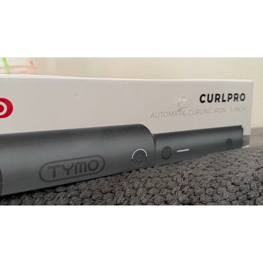 TYMO CurlPro Automatic Curling Iron 1 Inch Hair Curler Black New Open Box